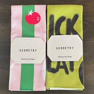 Geometry kitchen tea towels (set of 2)